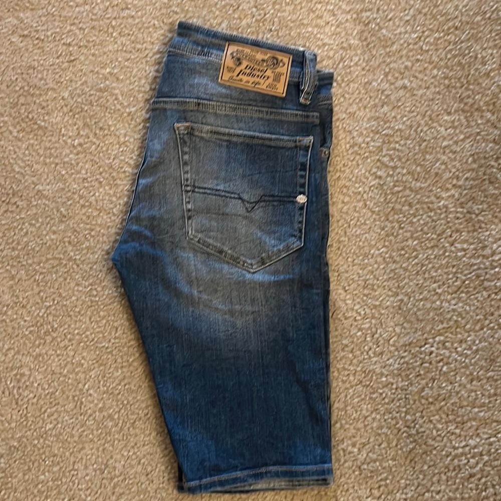 Diesel  denim short jeans slim never worn
